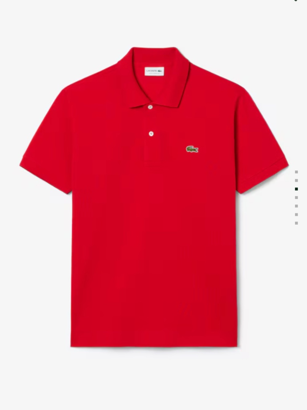 Lacoste Men's Classic Fit Original L.12.12 Polo - Red 240 - Size 7 | XXL